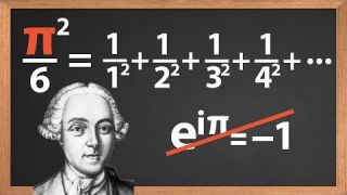 Euler's real identity NOT e to the i pi = -1